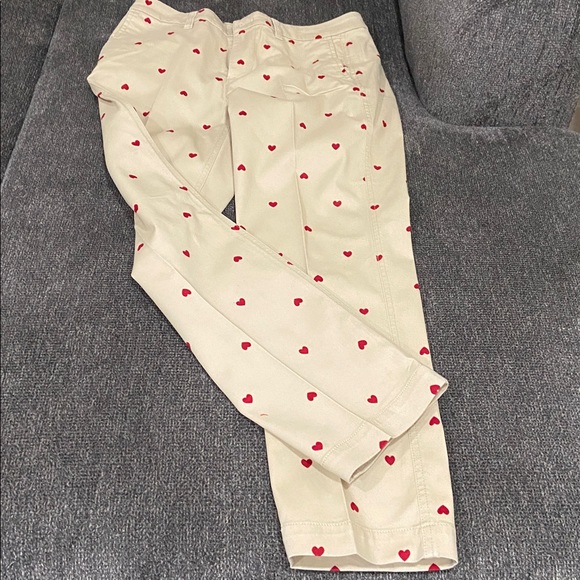 J. Crew Tan Chino Pants with Red Accents - Picture 3 of 3